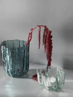 Kosta Boda Vaser-Crackle Vas Cirkulär 121 mm