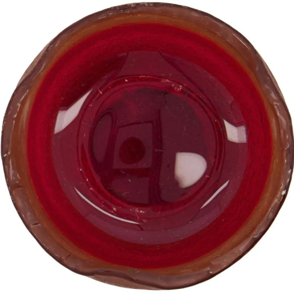 Crackle Värmeljuslykta, Grön