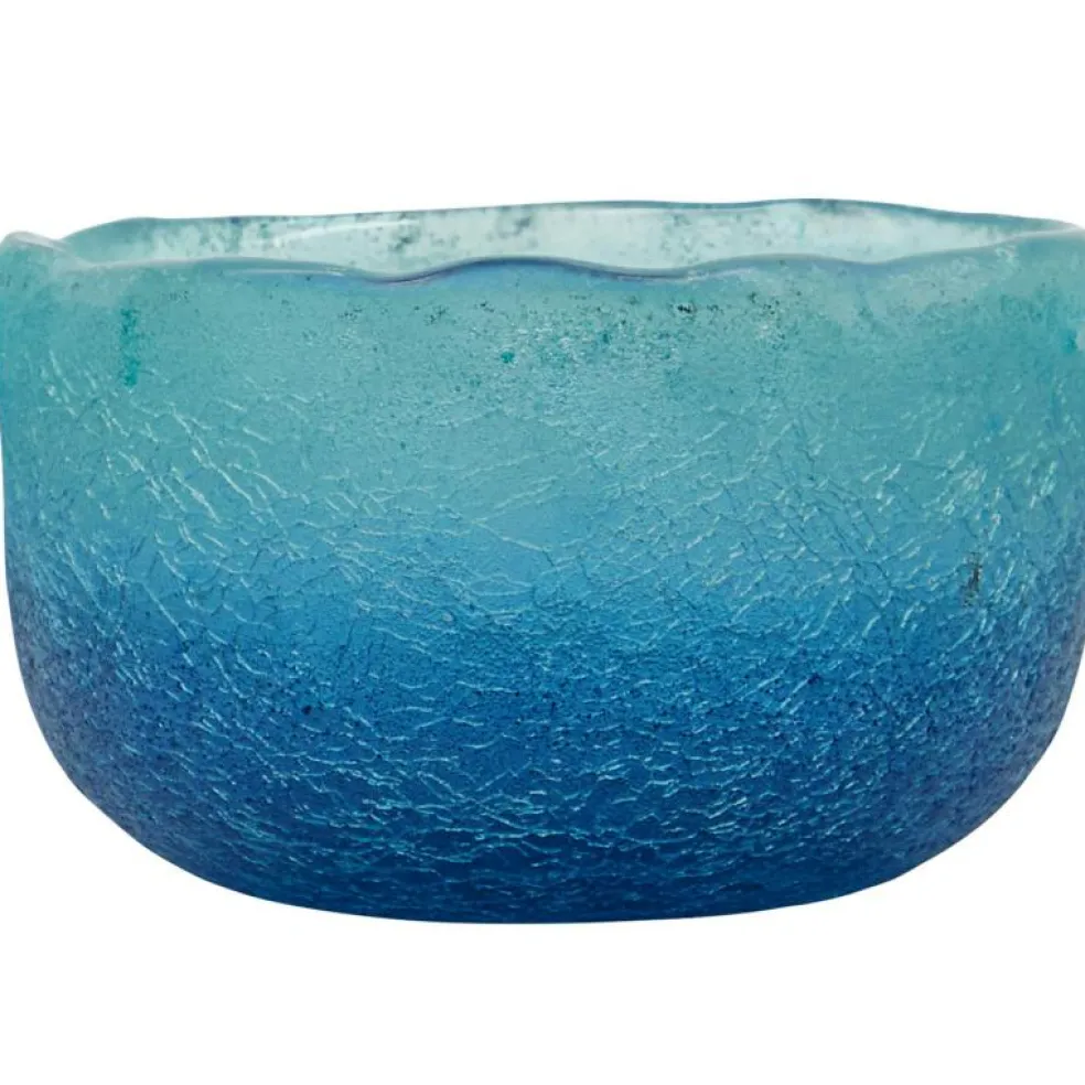 Crackle Värmeljuslykta, Grön