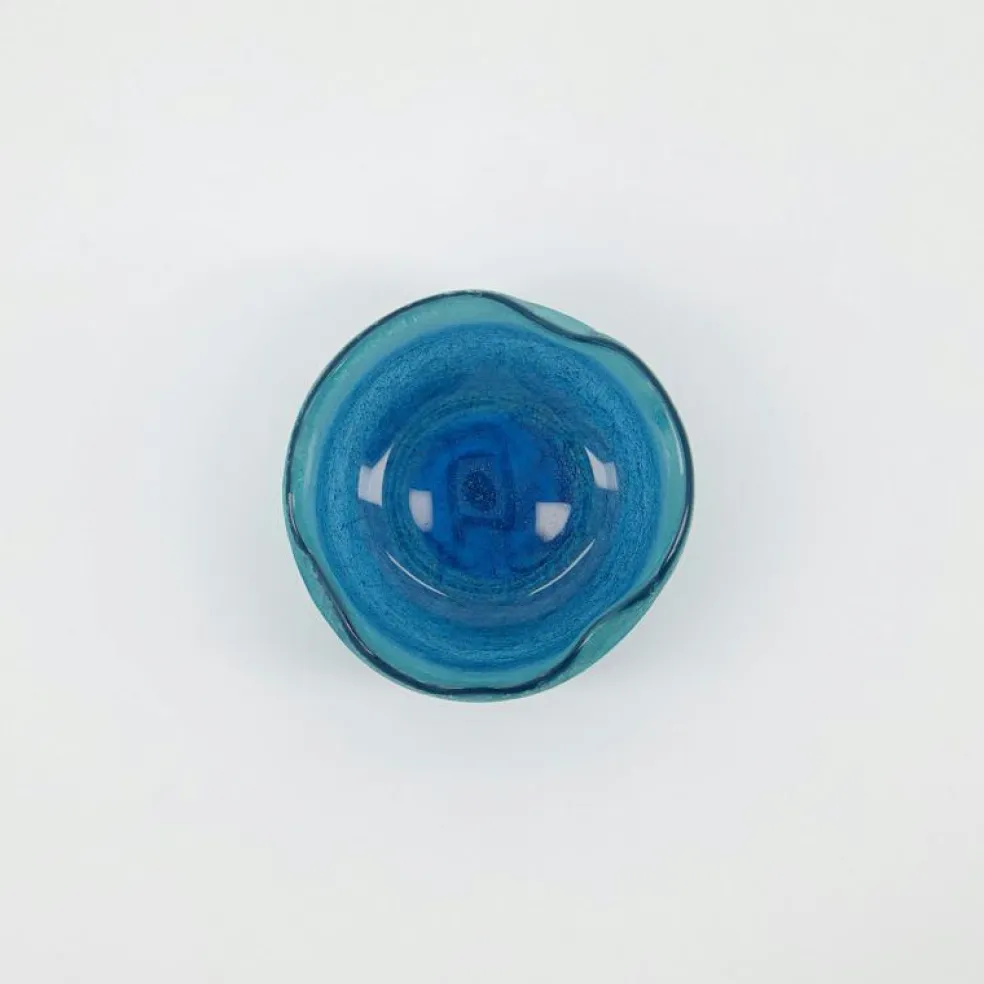 Crackle Värmeljuslykta, Grön