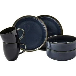 Villeroy & Boch Tekoppar|Kaffekoppar-Crafted Denim Frukostset 6 Delar