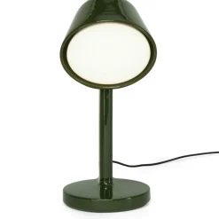 Flos Skrivbordslampor|Bordslampor-Céramique Down Bordslampa, Rust Red