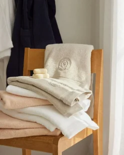 Crest Badhandduk 70x140 cm, Light Apricot