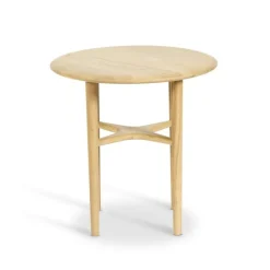 Crest Sidobord 50 cm, Ljus Ek