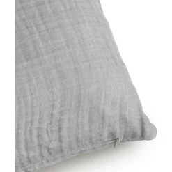 Crinkle Kudde 50x50 cm, Grå