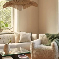 Crinkle Kudde 50x50 cm, Grå