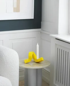 Normann Copenhagen Ljusstakar-Crooked One Ljusstake, Brons