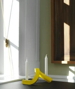 Crooked Two Ljusstake, Brons