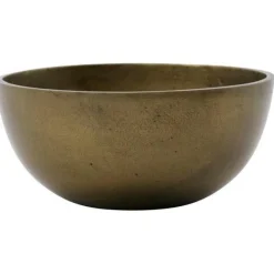 Crown Ljushållare Ø12.5 cm, Antik Mässing