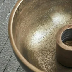 Crown Ljushållare Ø12.5 cm, Antik Mässing