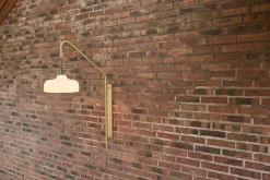 Hübsch Sänglampor|Vägglampor-Current Vägglampa, Röd/Maroon