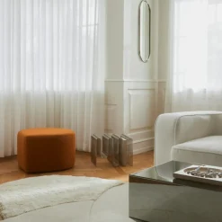 Curva Tidningsställ, Silver