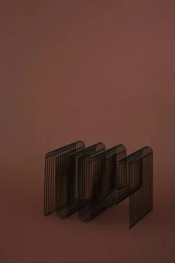 Curva Tidningsställ, Silver