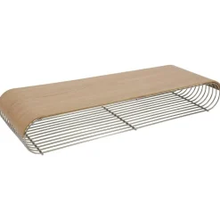 AYTM Vägghyllor|Brickor-Curva Toppskiva Till Hylla 81 cm, Valnöt