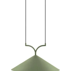 Globen Lighting Pendellampor-Curve 50 Pendel, Grön