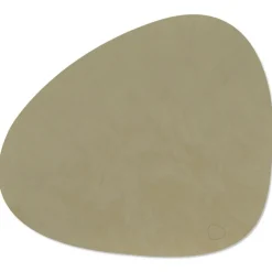 Curve L Vändbar Bordstablett 37x44 cm, Flint Grey/Linen