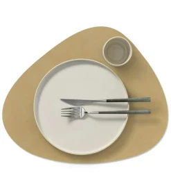 Curve L Vändbar Bordstablett 37x44 cm, Flint Grey/Linen