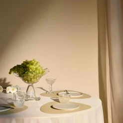 Curve M Bordstablett Nupo 31x35 cm, Nougat