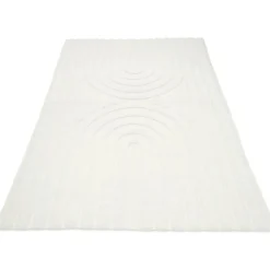 Classic Collection Tuftade Mattor|Ullmattor-Curve Matta 250x350 cm, Natural Beige