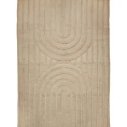 Classic Collection Tuftade Mattor|Ullmattor-Curve Matta 250x350 cm, Natural Beige