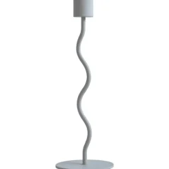 Curved Ljushållare 26 cm, Svart