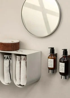 Kristina Dam Studio Vägghyllor-Curved Vägghylla, Svart