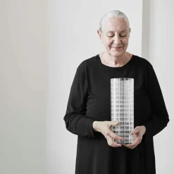 Orrefors Vaser-Cut In Number Vas Checked, 33 cm