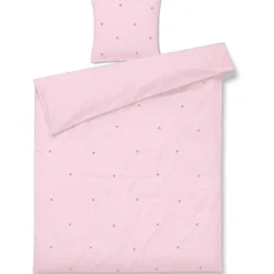 Juna Bäddset-Daisy Bäddset 140x220 + 60x63 cm, Vit / Ljusblå