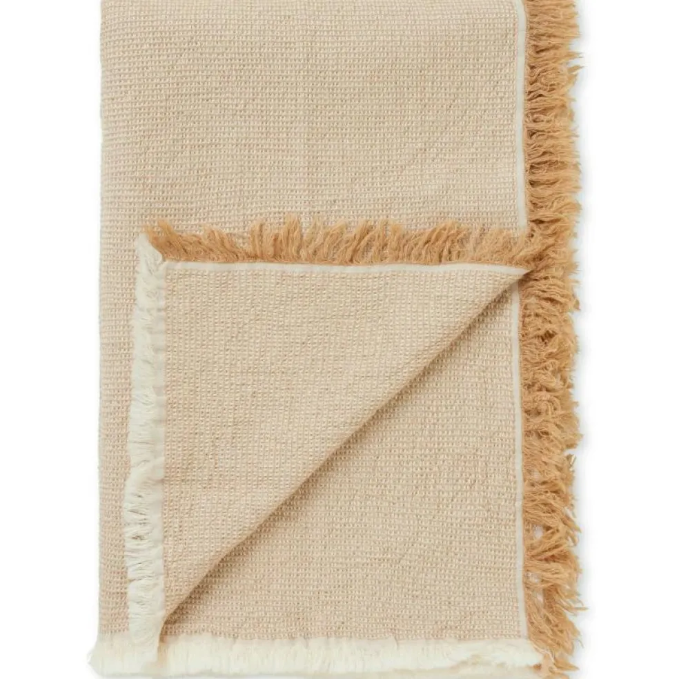 Daisy Pläd 130x180 cm, Brun