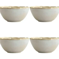 Daisy Skål 16 cm 4-pack, Cream