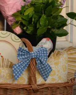 Damson Kuddfodral 30x40 cm, Gul