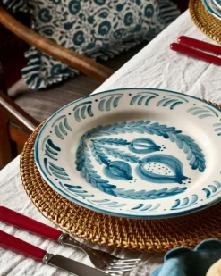 Damson Kuddfodral 30x40 cm, Gul