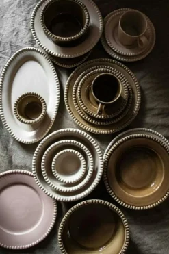 Daria Fat Oval 35 cm, Clean Grey