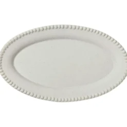 Daria Fat Oval 35 cm, Clean Grey