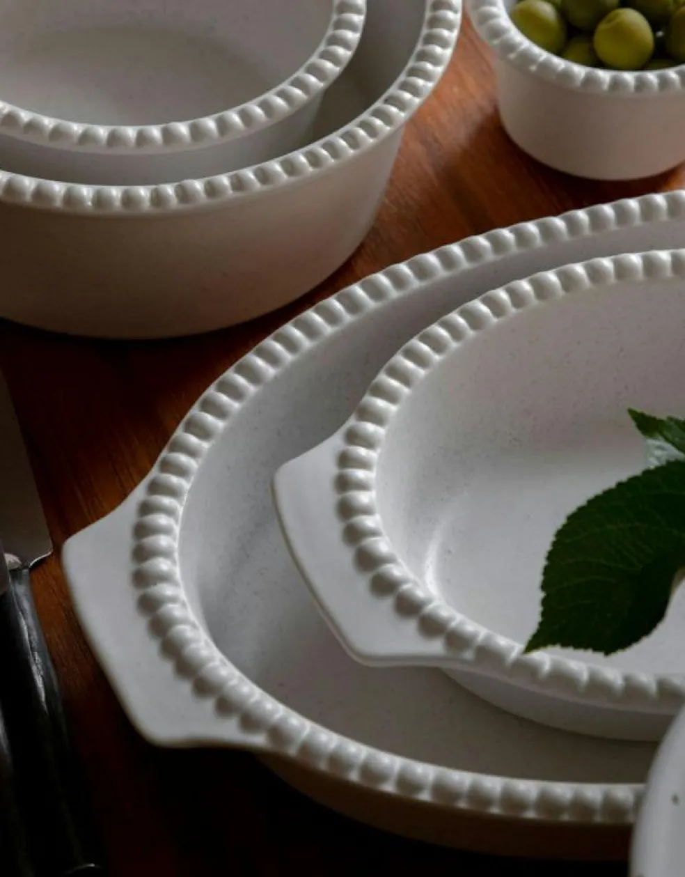 Daria Skål 23 cm, Cotton White