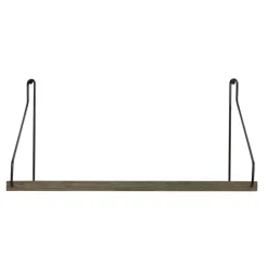 Frama Vägghyllor-Dark Hylla D20 W80, Konsoler i Mässing