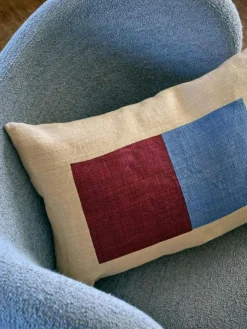 Deepak Kuddfodral 40x60 cm, Taupe / Mörkbrun