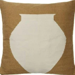Broste Copenhagen Prydnadskuddar & Fodral-Delphine Kuddfodral 50x50 cm, Beige