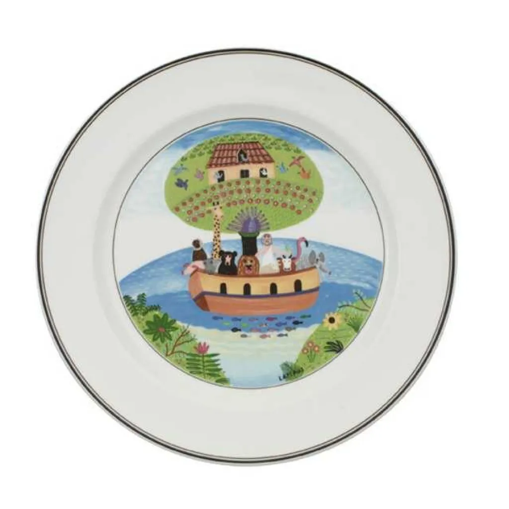 Villeroy & Boch Mattallrikar-Design Naif Tallrik Flat Noah's ark, 27 cm