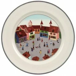 Villeroy & Boch Mattallrikar-Design Naif Tallrik Flat Noah's ark, 27 cm