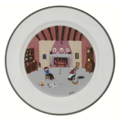 Villeroy & Boch Mattallrikar-Design Naif Tallrik Flat Noah's ark, 27 cm