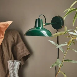 Desk Vägglampa, Grön