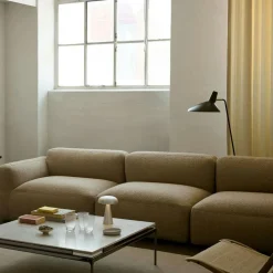 &Tradition Modulsoffor|Hörnsoffor & Divansoffor-Develius Mellow EV8 3-Sitssoffa, Konfiguration E, Karakorum 003