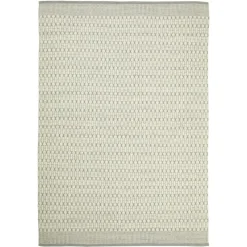 Chhatwal & Jonsson Ullmattor|Slätvävda Mattor-Dhurry Wool Mahi Matta 200x300 cm, Off White/Light Grey