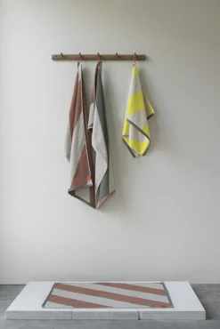 Mette Ditmer Badrumsmattor-Diagonal Badrumsmatta 50x80 cm, Brick