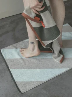 Mette Ditmer Badrumsmattor-Diagonal Badrumsmatta 50x80 cm, Brick