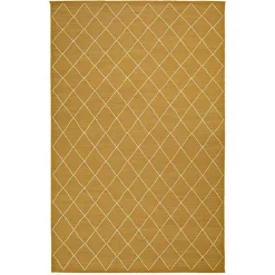 Diamond Dhurry Ullmatta 184x280 cm, Masala Yellow