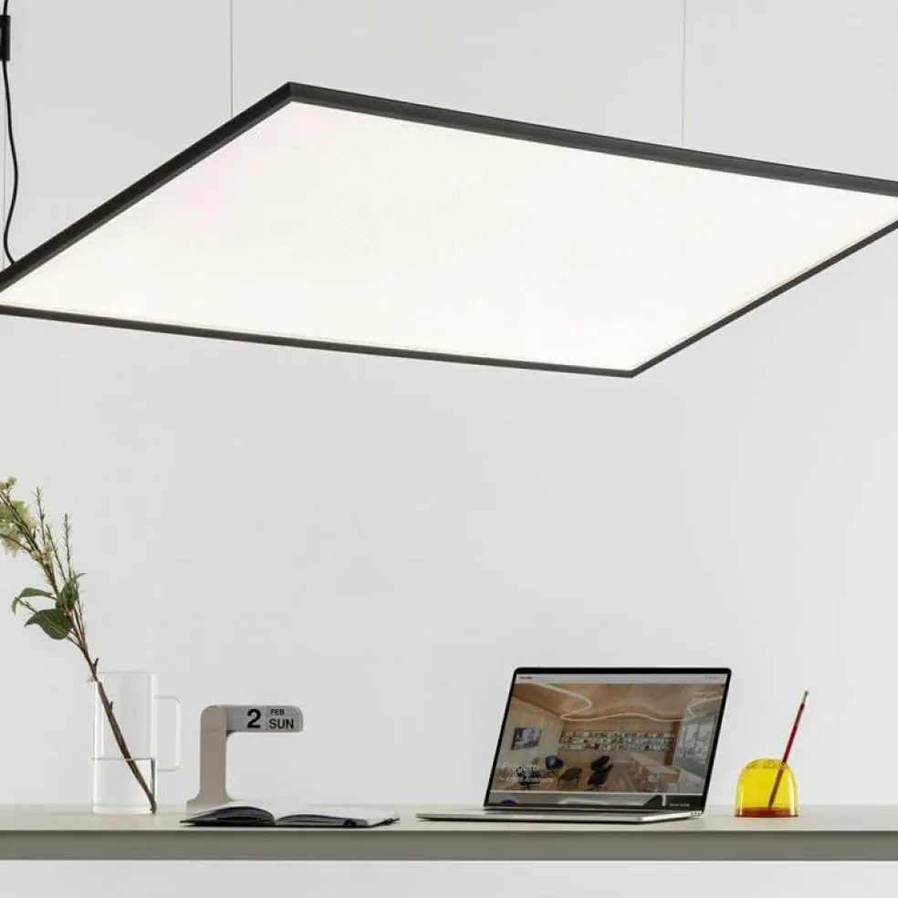 Discovery Space Square Pendel RGBW, Brons