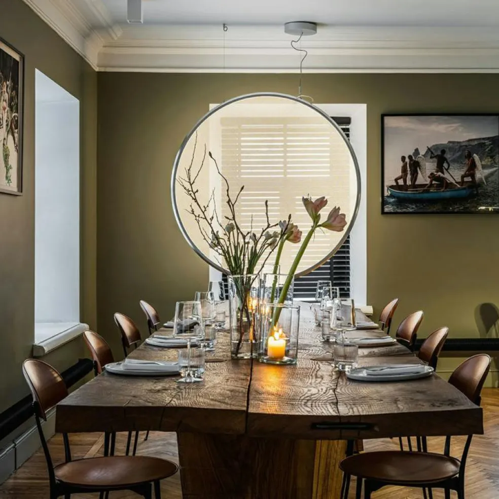 Discovery Vertical 100 Pendel RGBW, Brons