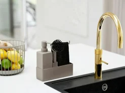 Zone Denmark Disktrasor, Diskborstar & Diskställ-Diskset 3 Delar, Taupe